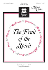Fruit of the Spirit SAT choral sheet music cover